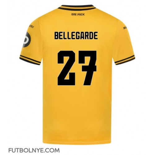 Camiseta Wolves Jean-Ricner Bellegarde #27 Primera Equipación 2024-25 manga corta